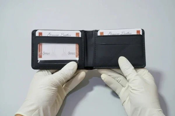 Premium Dollar Size Cow Leather Wallet - SSHOQ