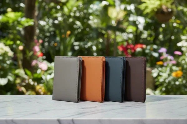 Premium Dollar Size Cow Leather Wallet - SSHOQ