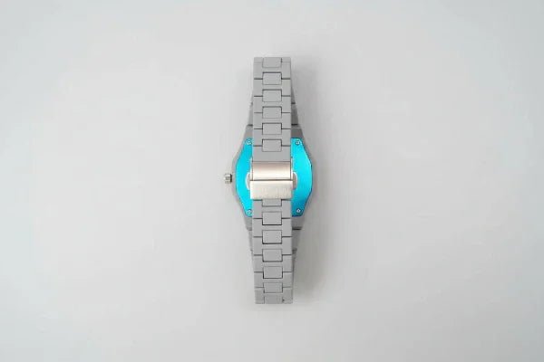 Men's Carbon Fiber GREY Arabic Aura Watch - SSHOQ