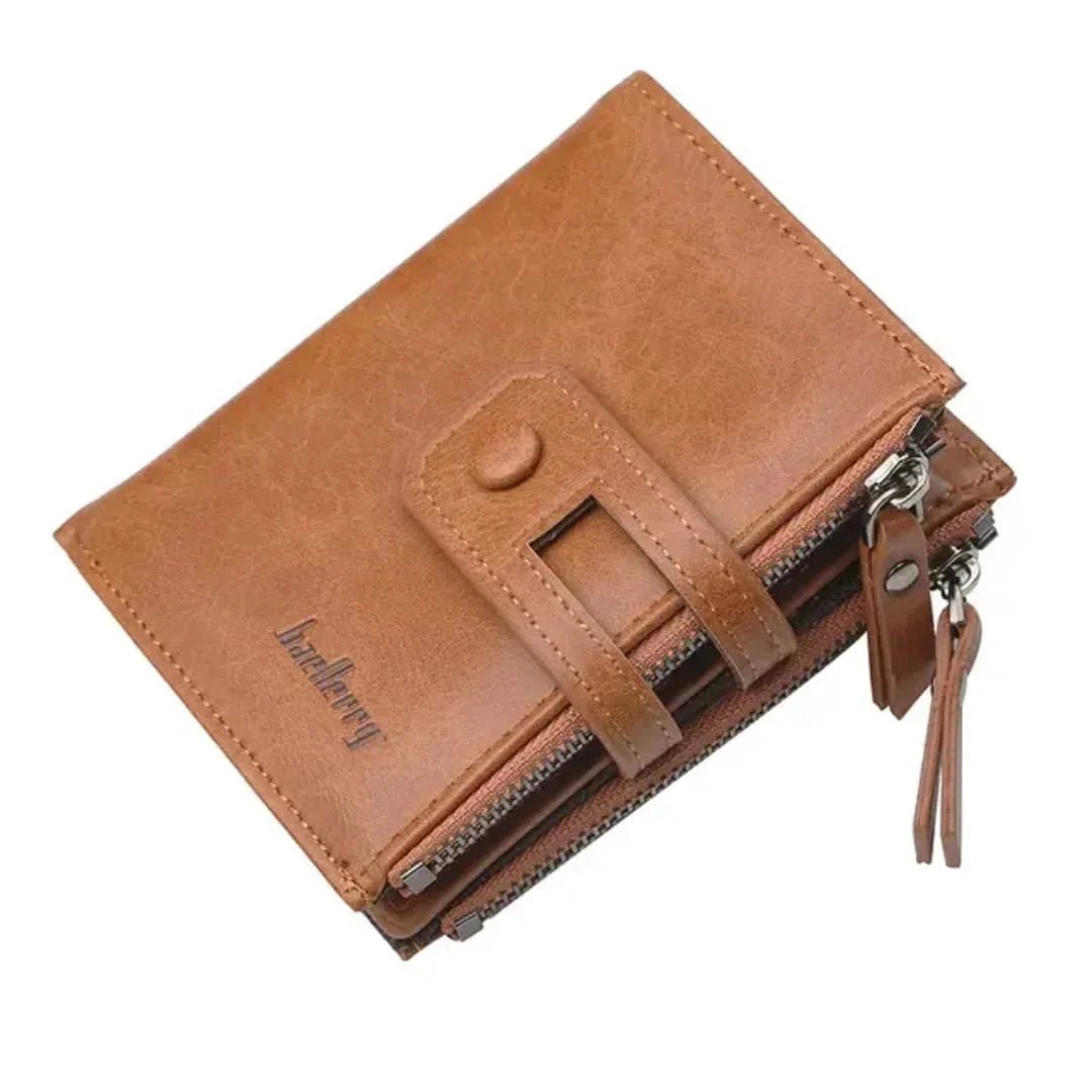 Original Buffalo Leather Trifold Wallet - SSHOQ