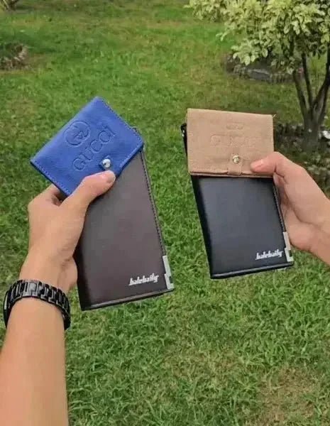Buy 1 Get 1 Free – Men’s Balebaily Long Wallet & Card Holder Combo - SSHOQ