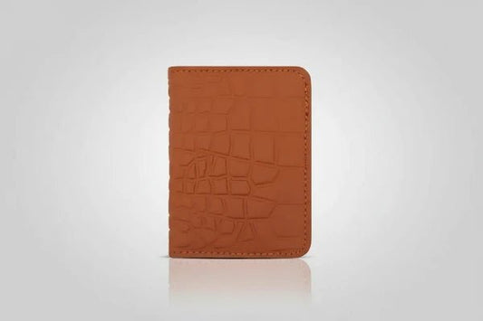 Crocodile Mini leather wallet - SSHOQ