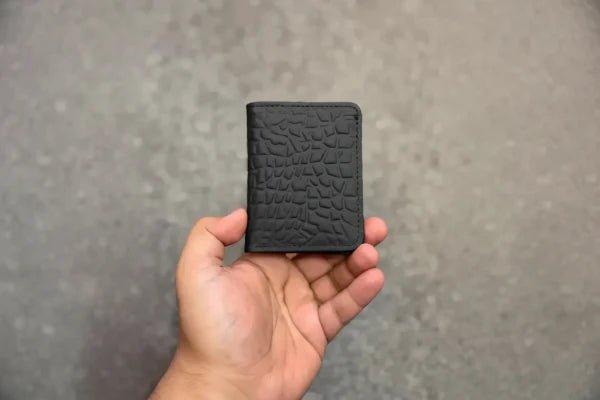 Crocodile Mini leather wallet - SSHOQ