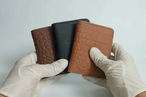 Crocodile Mini leather wallet - SSHOQ