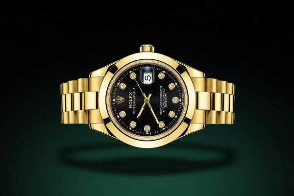 Royal Gold X Black – Mirror Shine, Bold Presence - SSHOQ